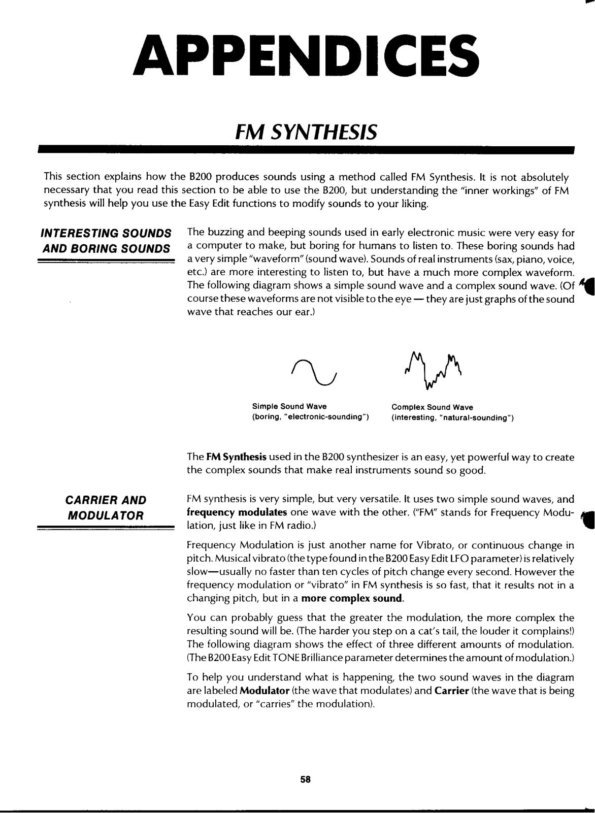 Yamaha B200 User Manual