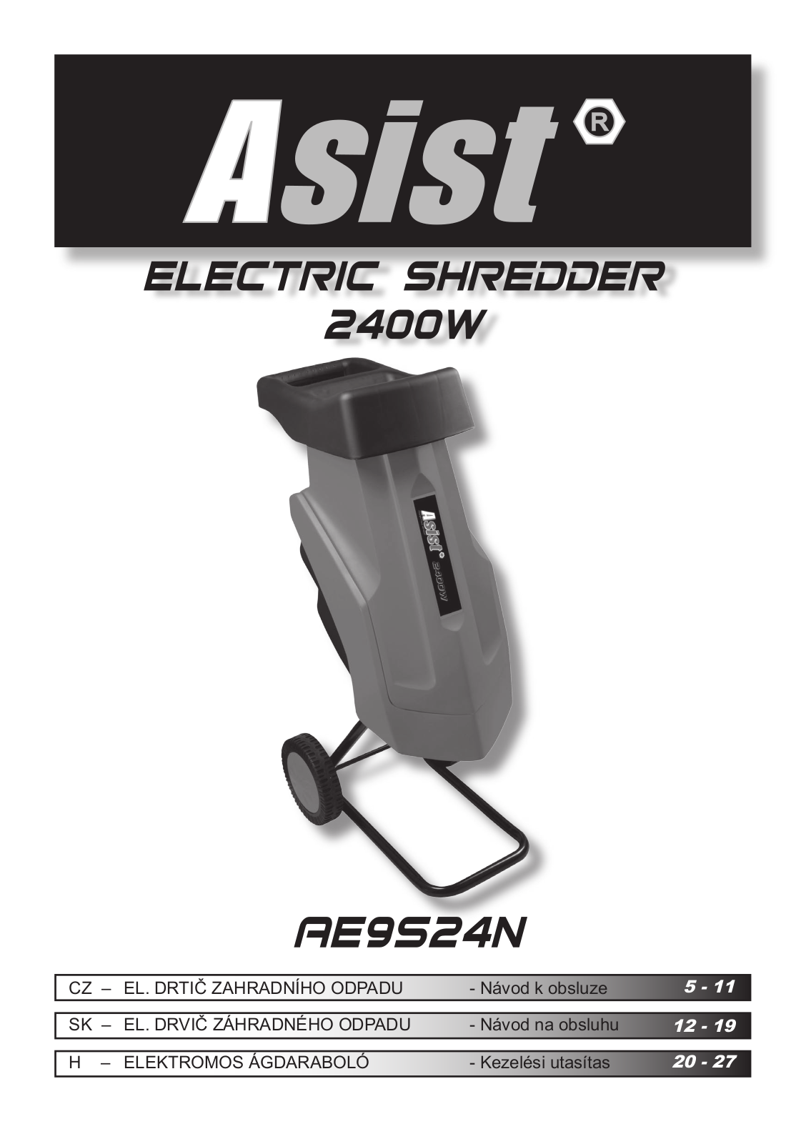 Asist AE9S24N User Manual