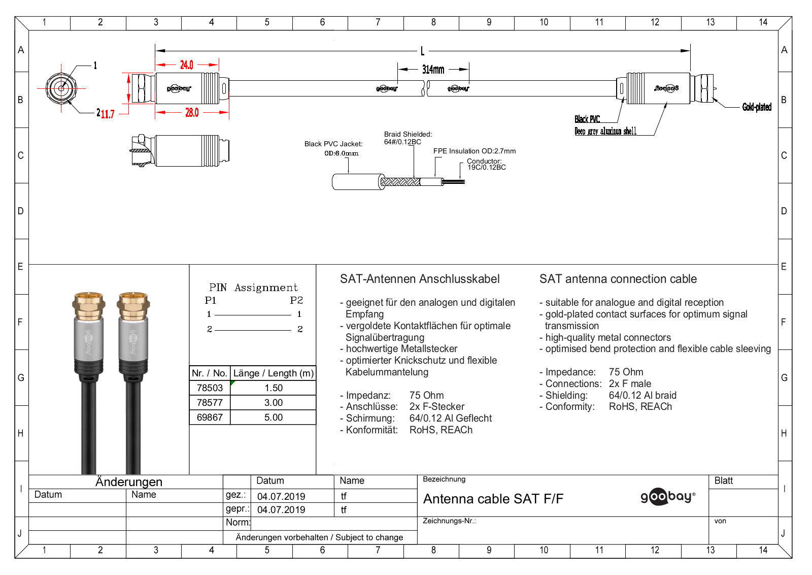 Goobay ICOC GB-ASAT-150, ICOC GB-ASAT-500, ICOC GB-ASAT-300 Drawing - ManualMachine.com