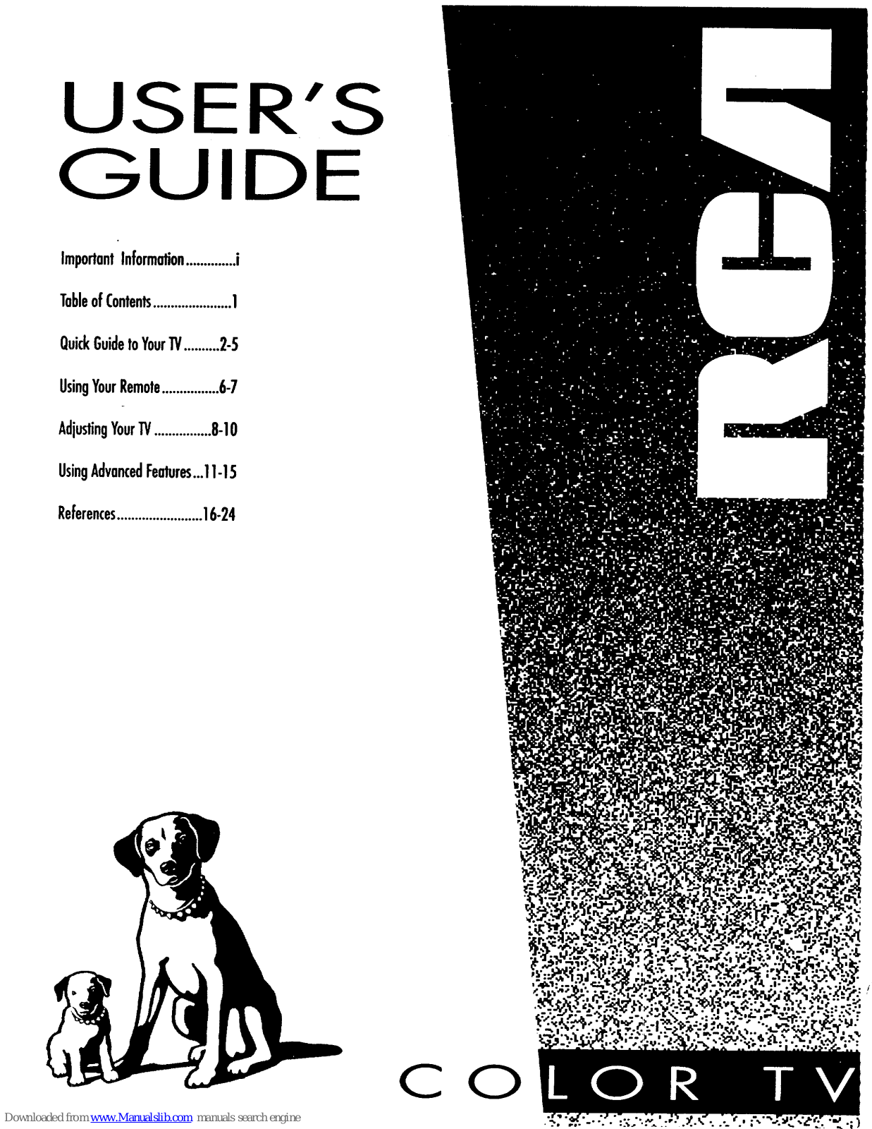 RCA F19202, F20203, F20201, F19203, F19201 User Manual - ManualMachine.com
