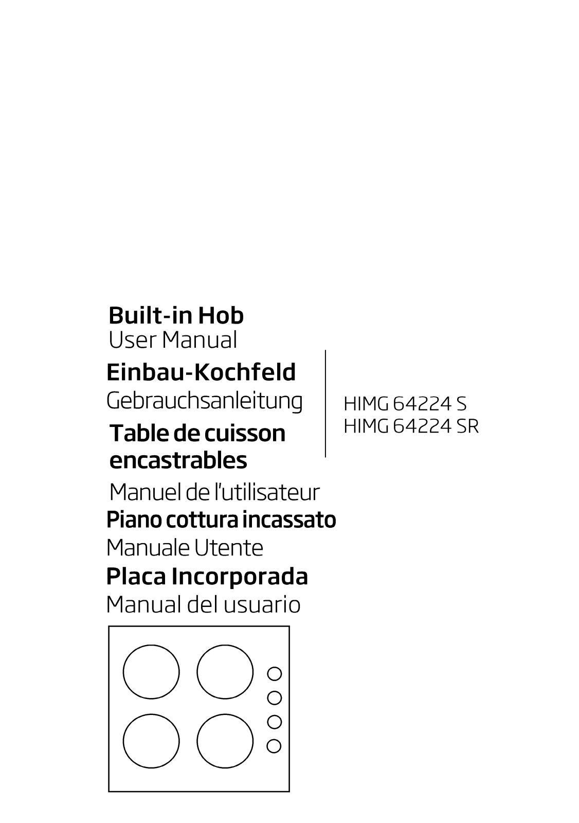 Beko HIMG64224S, HIMG64224SR User manual