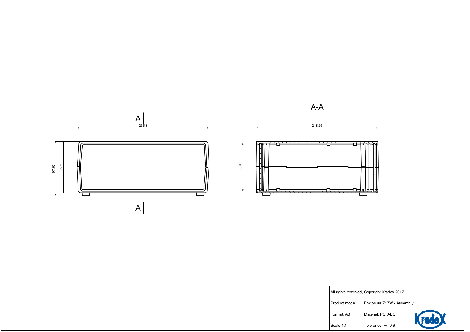 Datasheet Z17W Specification - ManualMachine.com