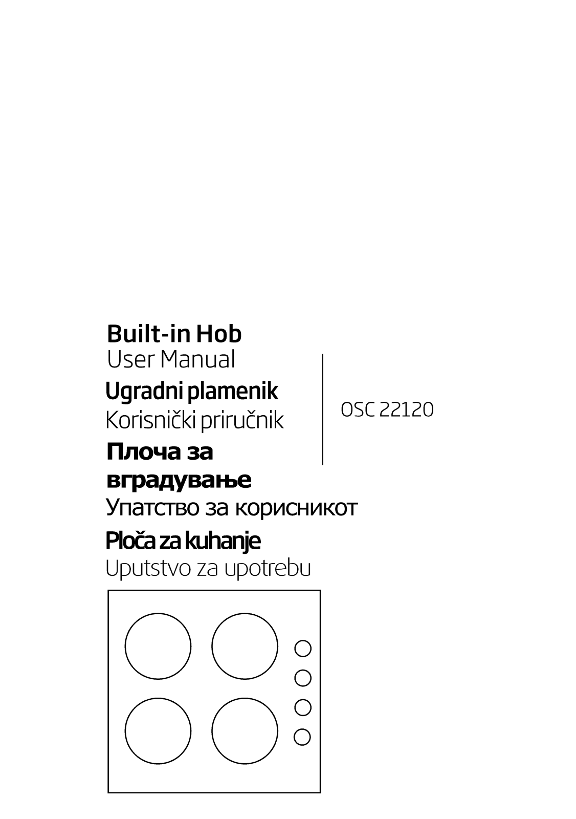 Beko OSC22120 User manual