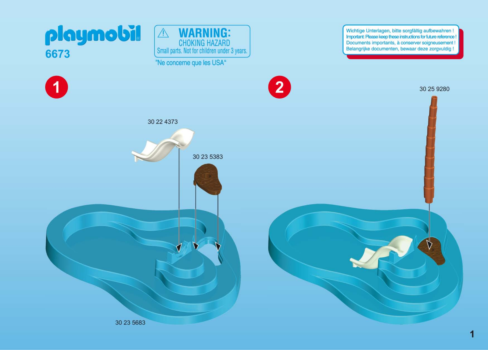 Playmobil 6673 Instructions