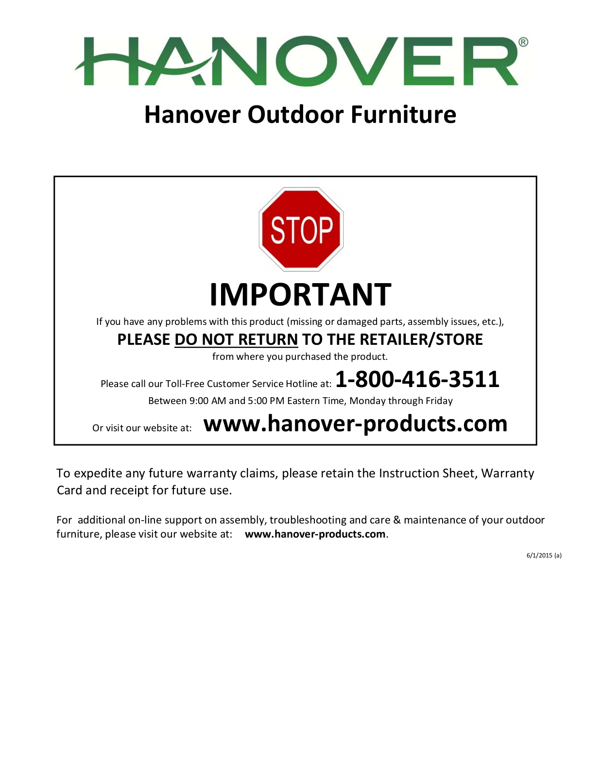 Hanover BKS04310, BGC08006 Installation Guide - ManualMachine.com