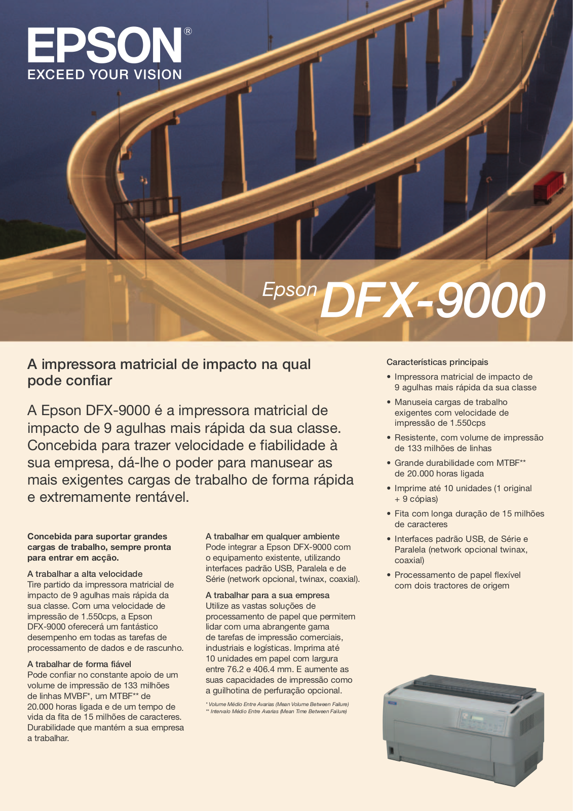 Epson DFX-9000 Network Connection manual