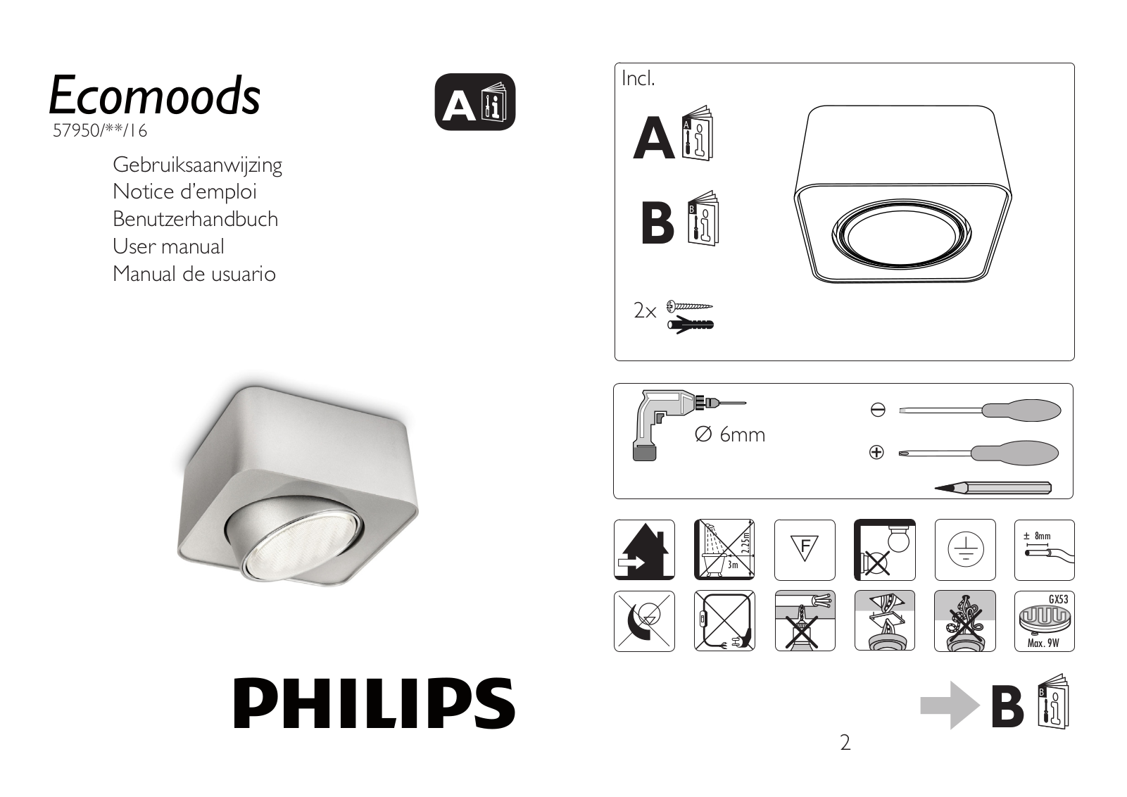 PHILIPS 579503116 User Manual