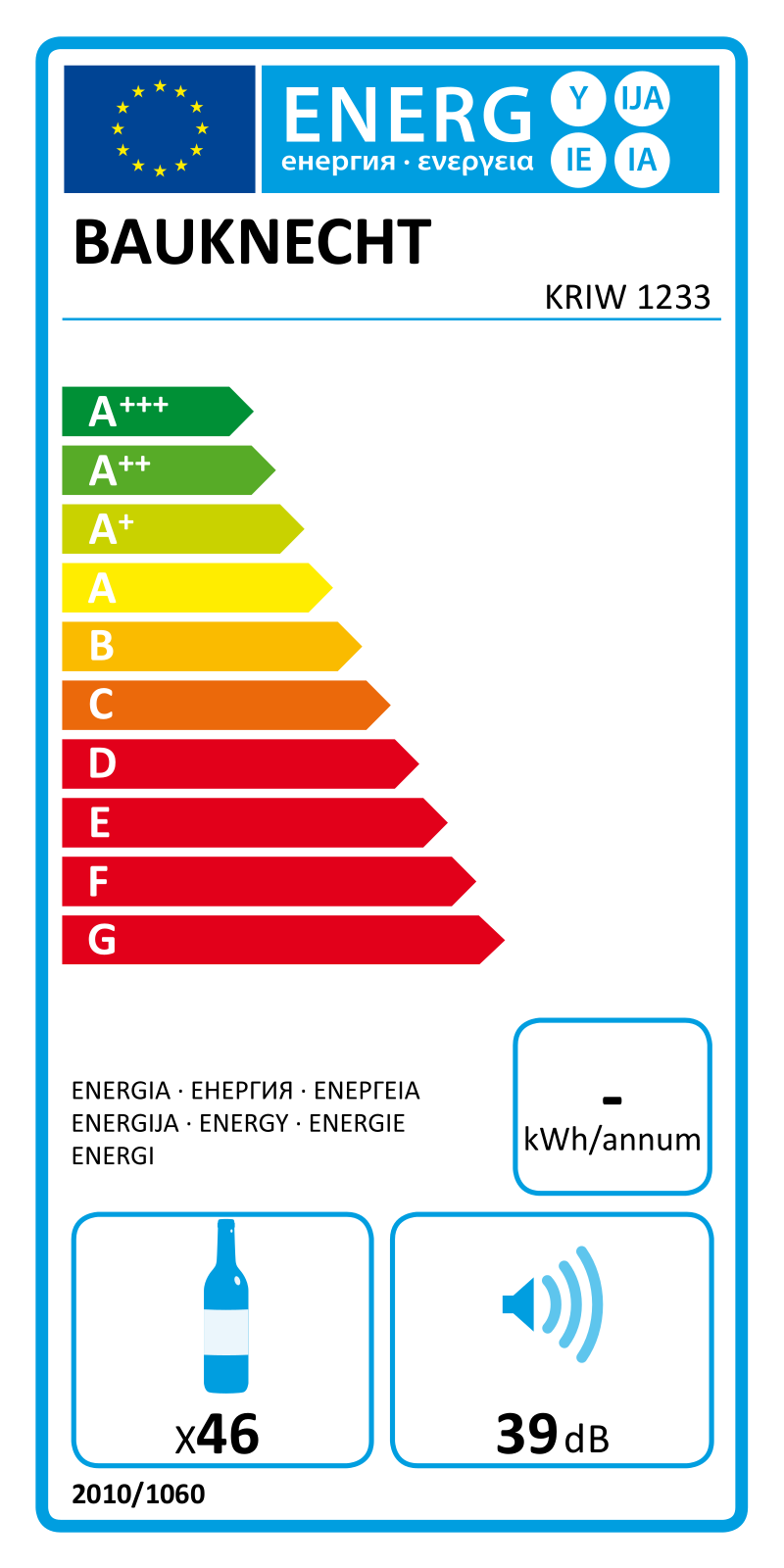 Bauknecht KRIW 1233 User Manual