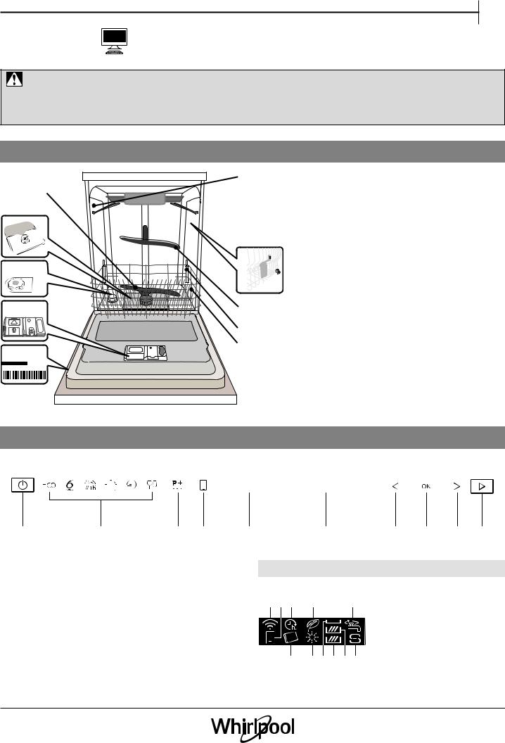 WHIRLPOOL WIF 4O43 DLTGES User Manual