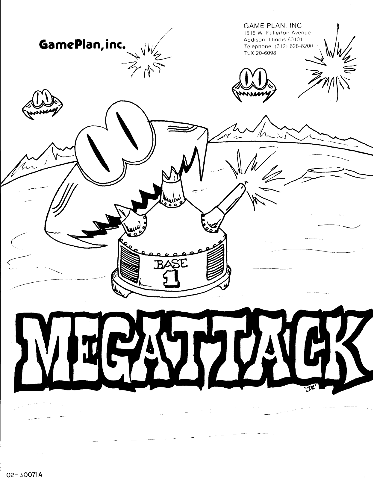 Game Plan Megattack User Guide