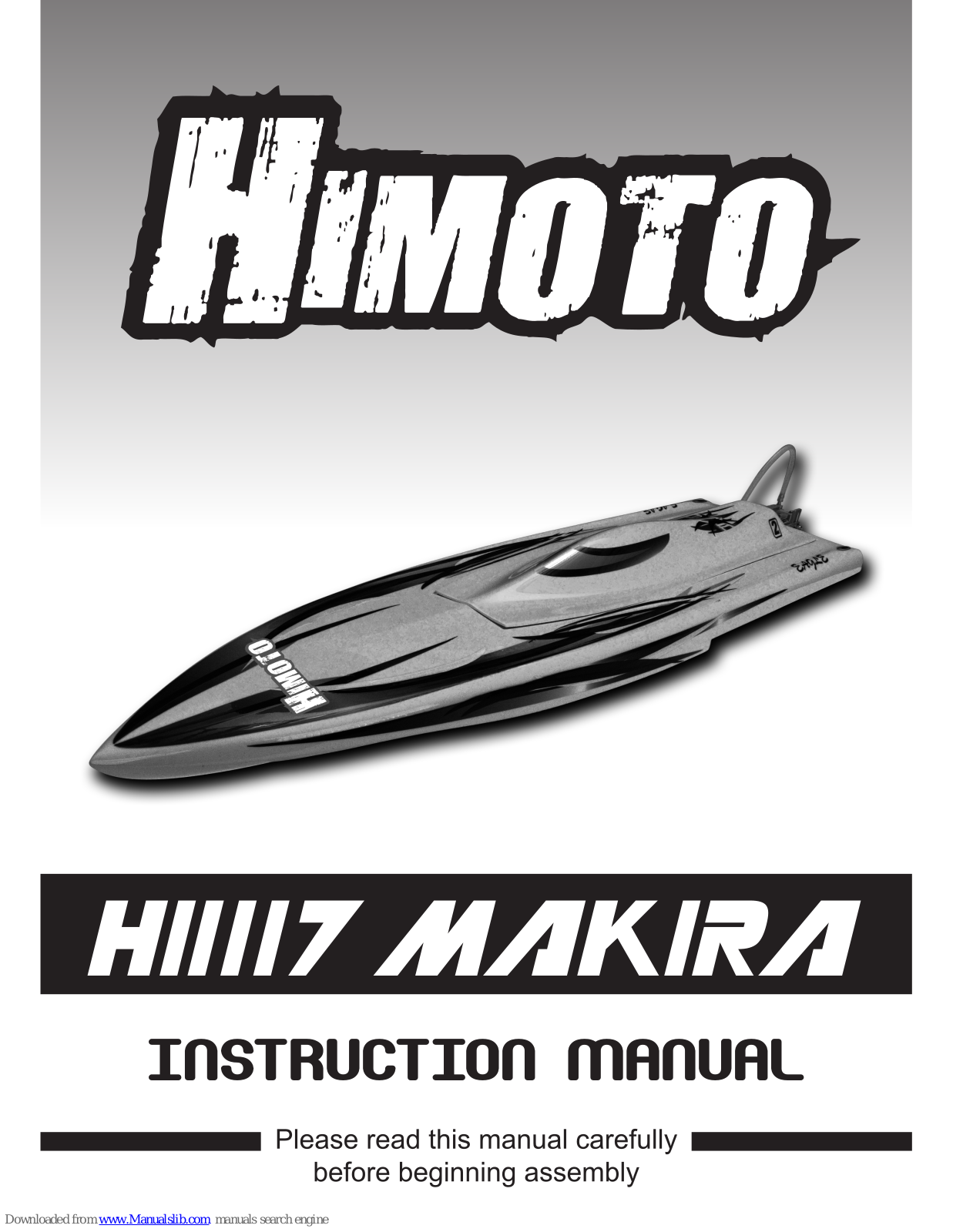 Himoto HIIII7 Makira Instruction Manual