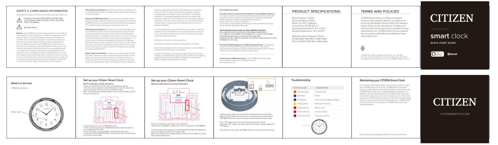 TCL Technoly Electronics OH000023 User Manual