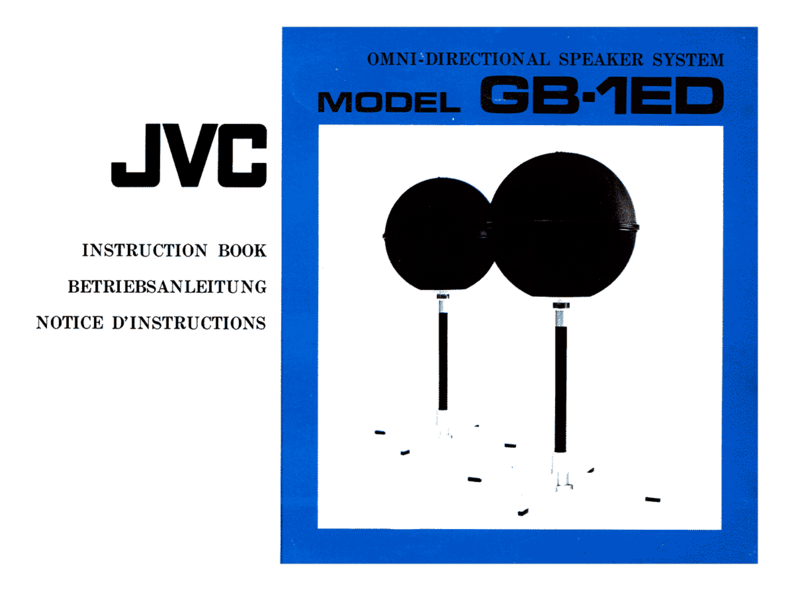 JVC GB-1-ED Owners manual