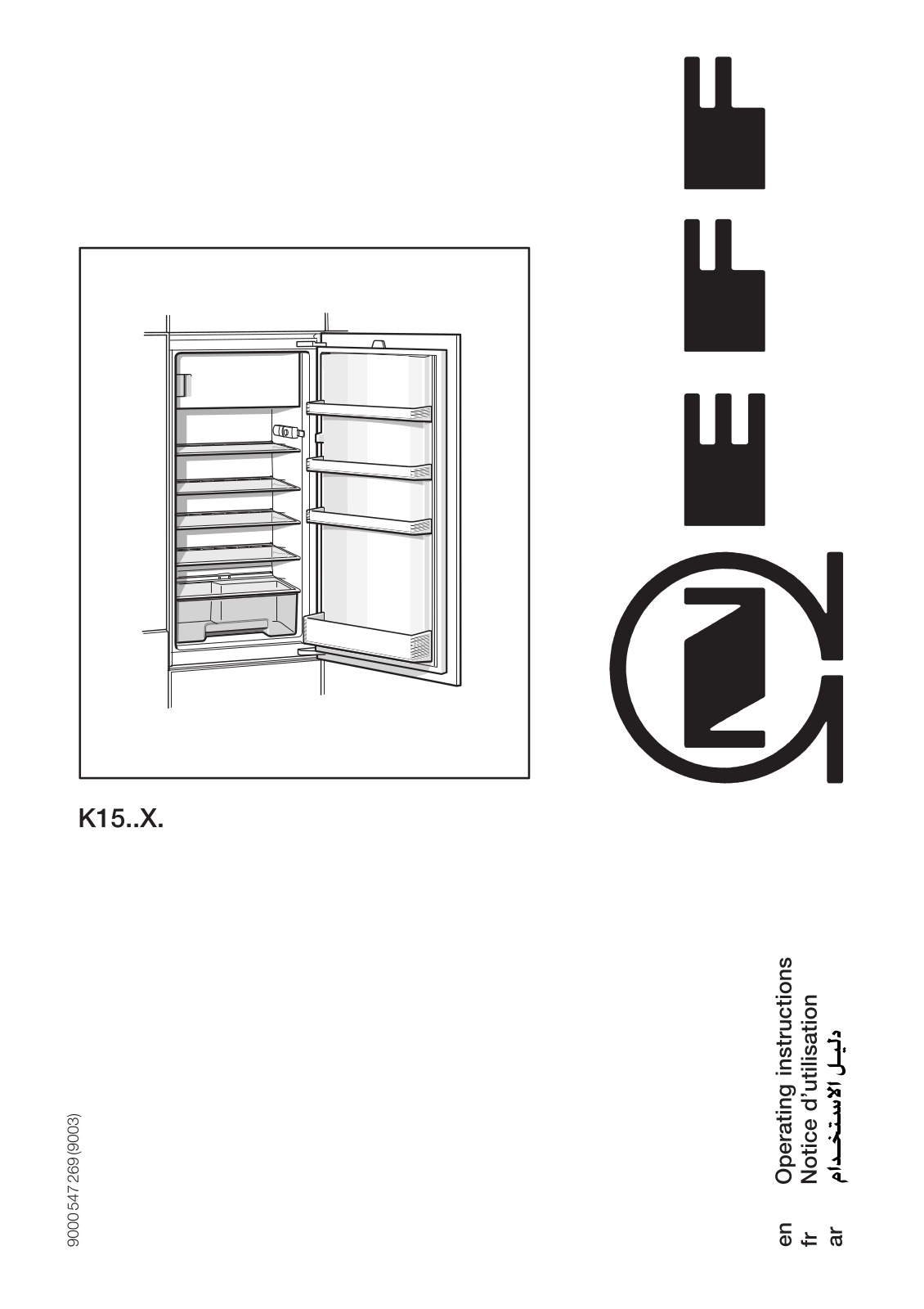 Neff K1544X6 User Manual