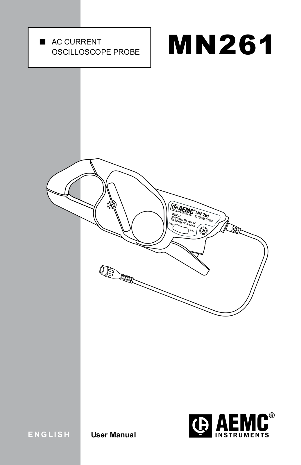 AEMC MN261 Operating Manual