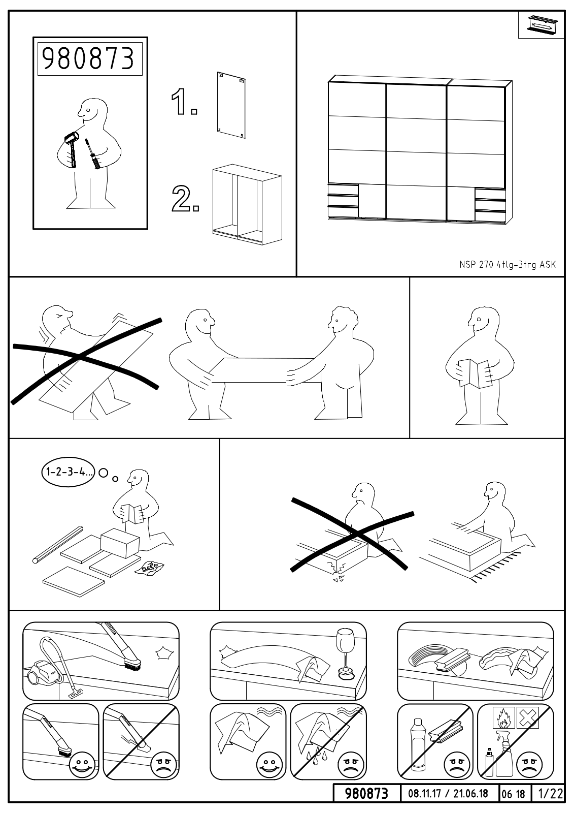 Wimex 980864 Assembly instructions