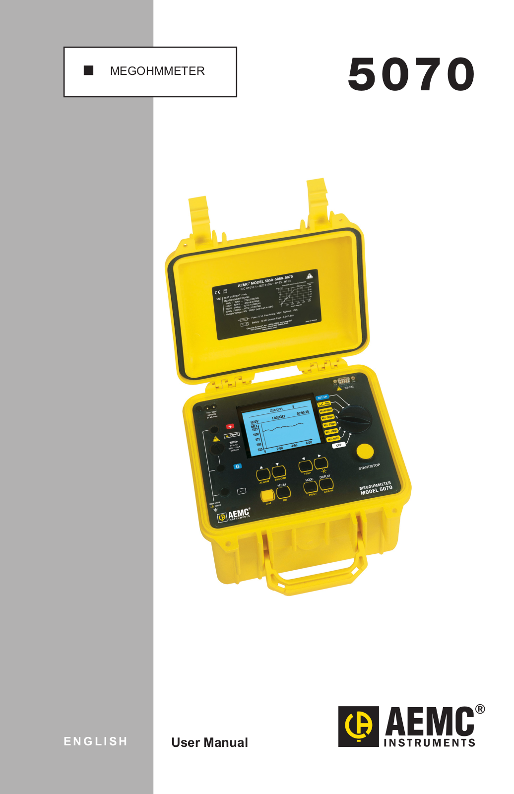 Aemc instruments 5070 User Manual