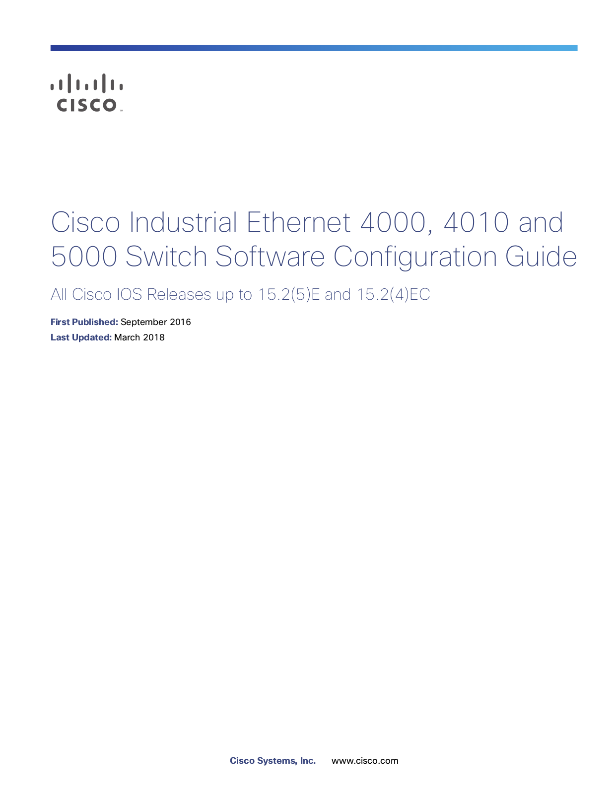 Cisco IE 4000 Service Manual