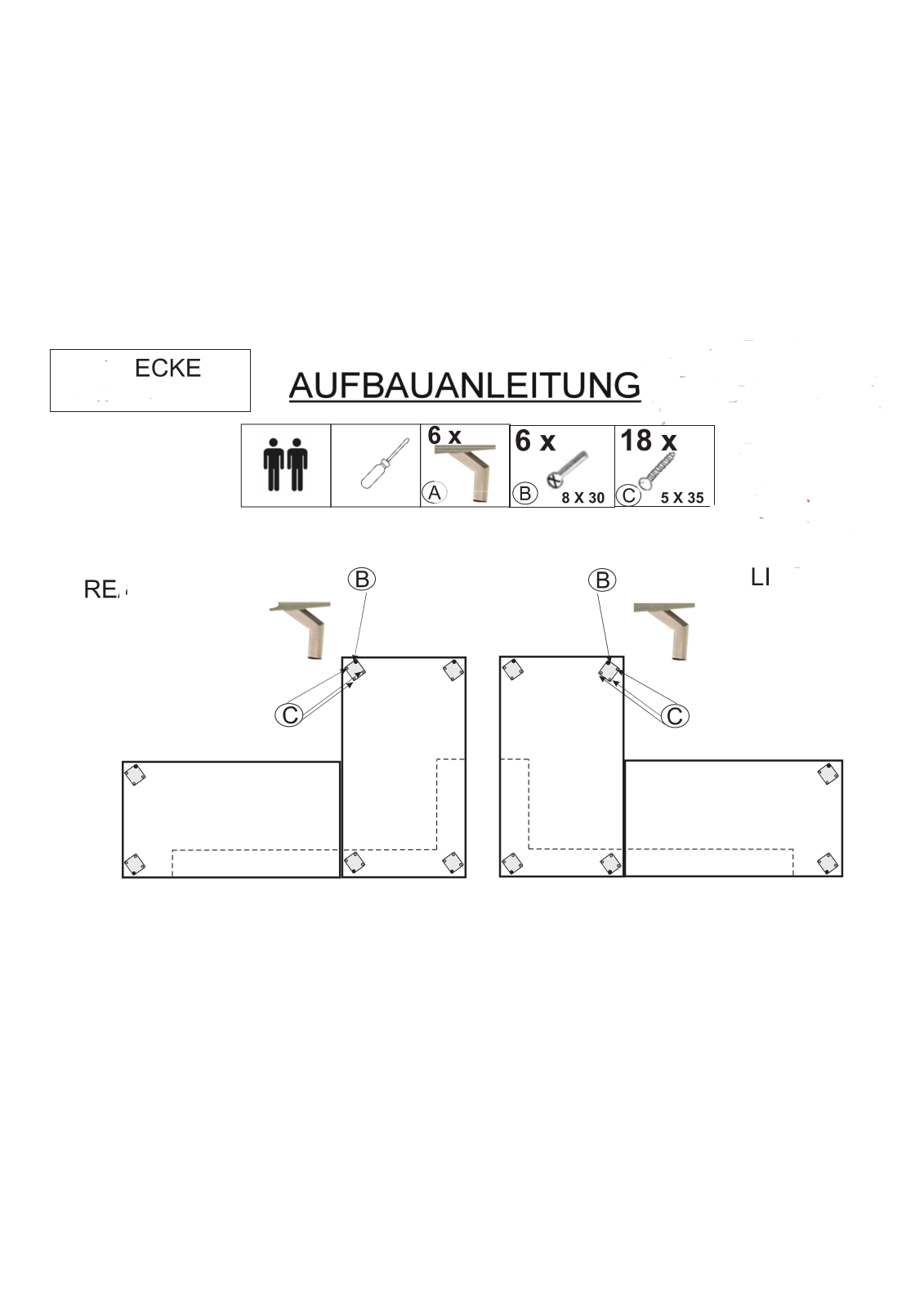 Gutmann Factory Venezuela Assembly instructions