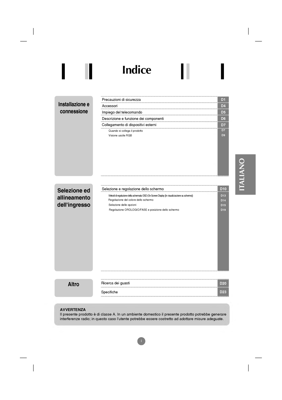 Lg M4200N user Manual