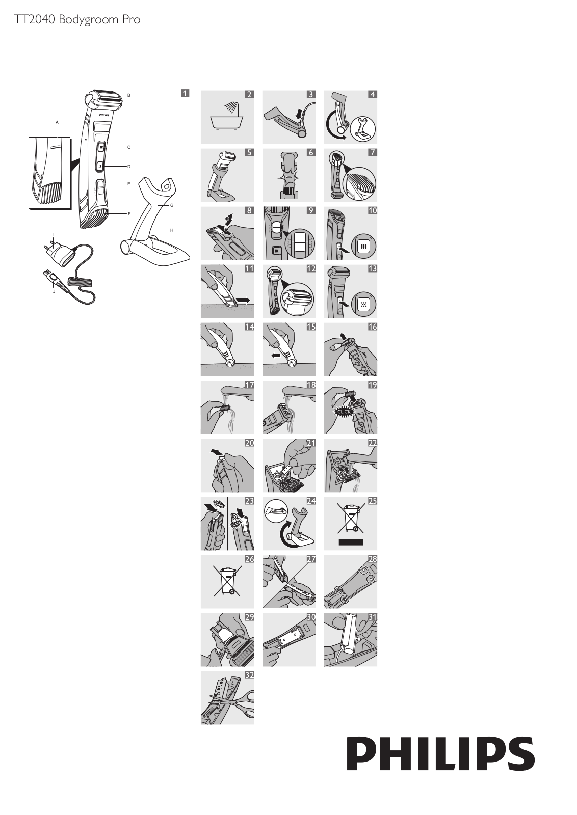 Philips TT 2040 User Manual