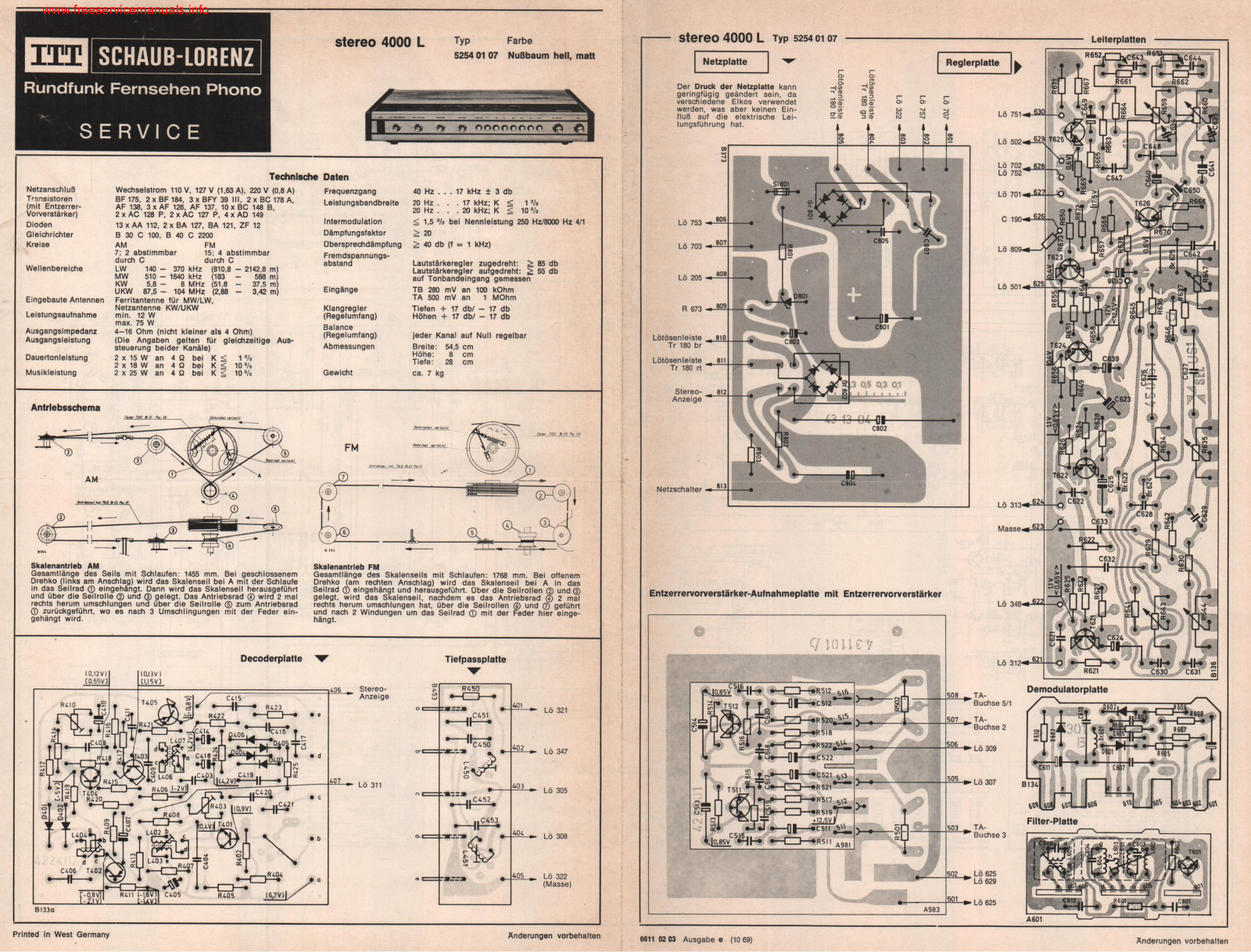 ITT ST4000L Schematic