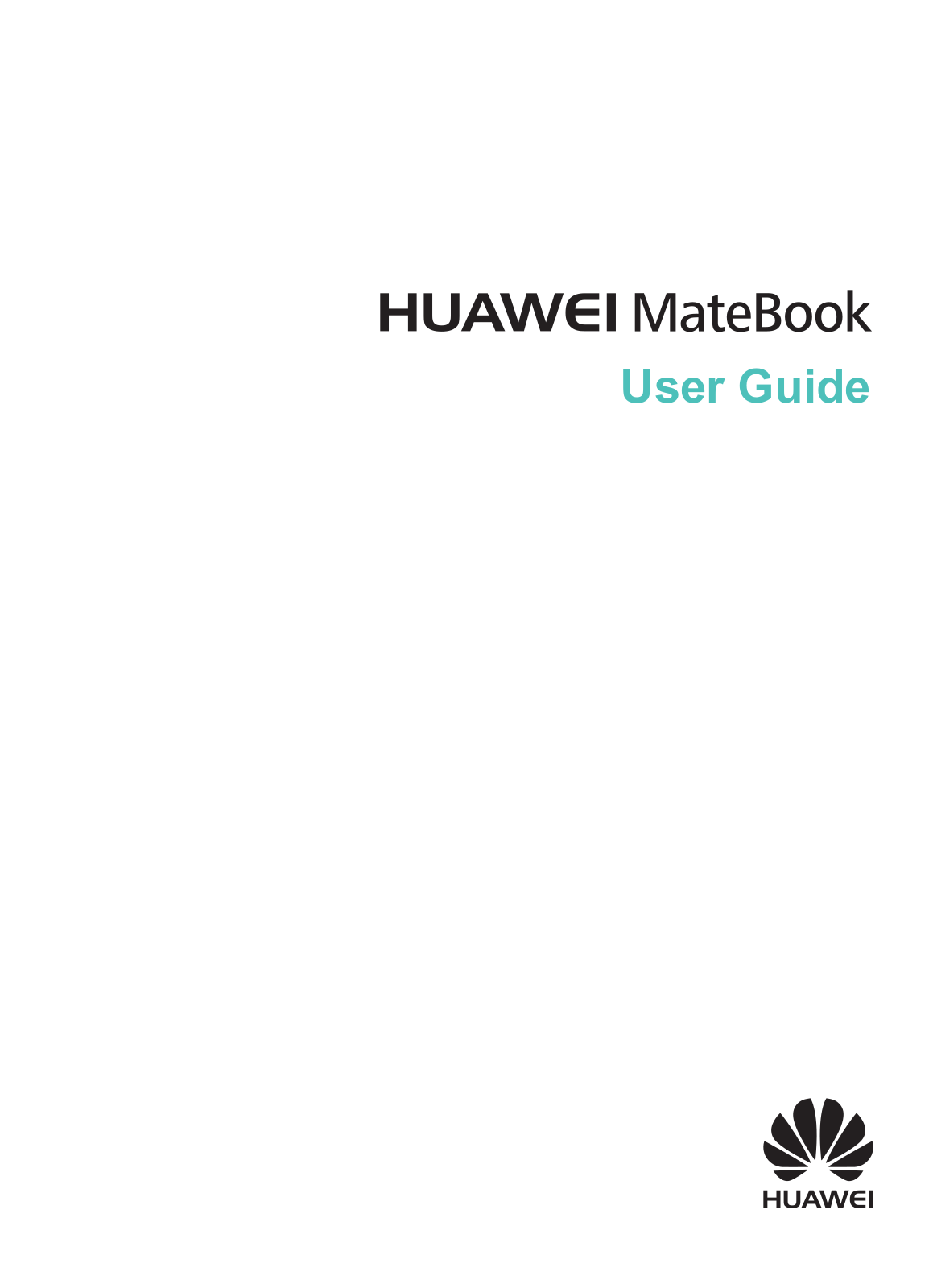 Huawei MateBook User Guide