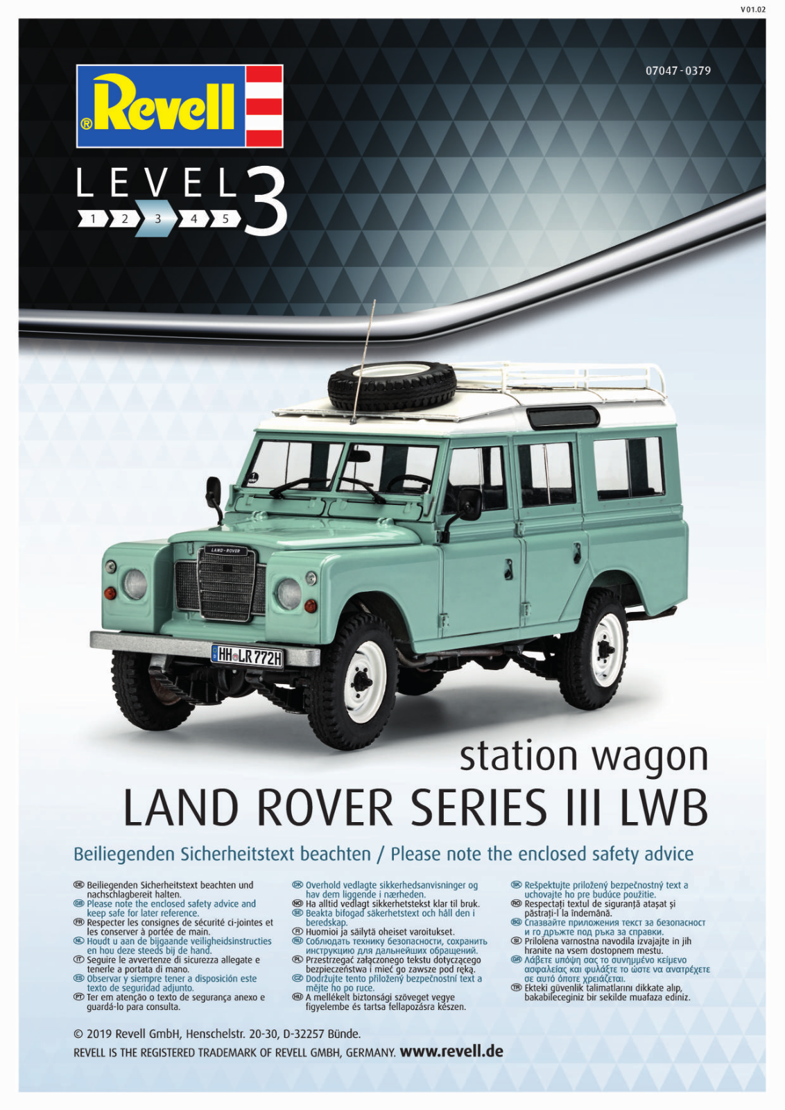 Revell Land Rover Series III Service Manual