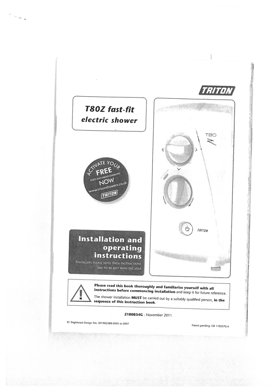 Triton T80Z User Manual