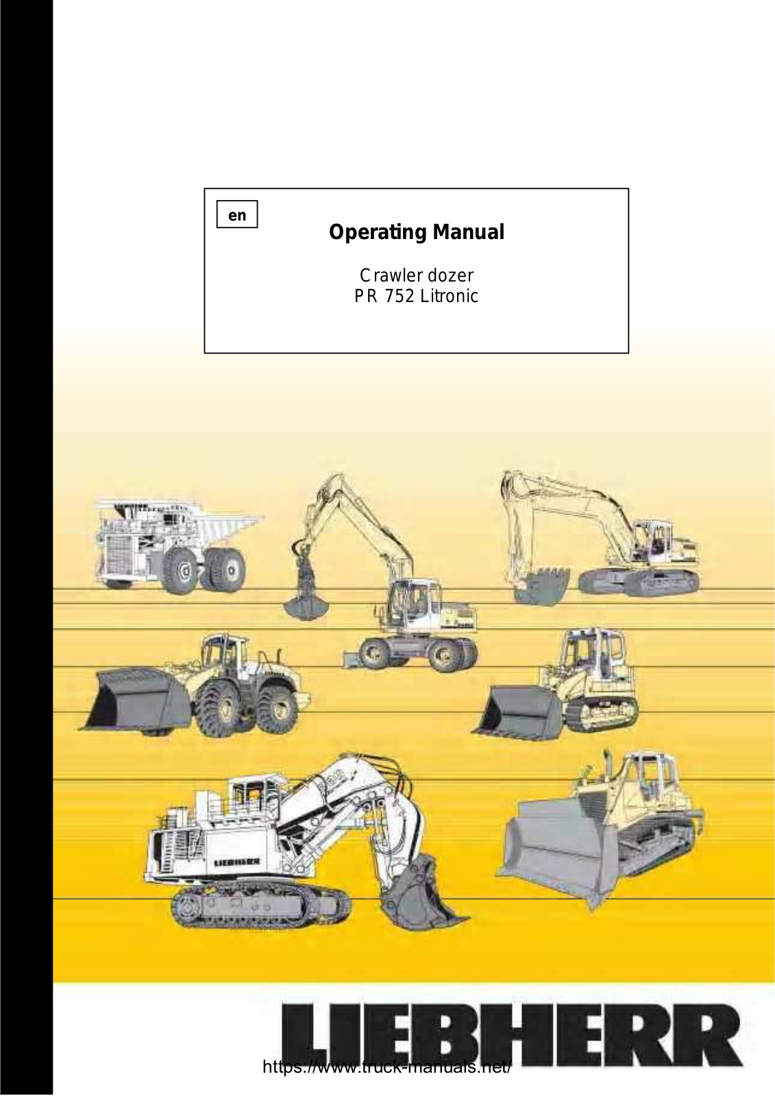 Liebherr PR 752 Service manual