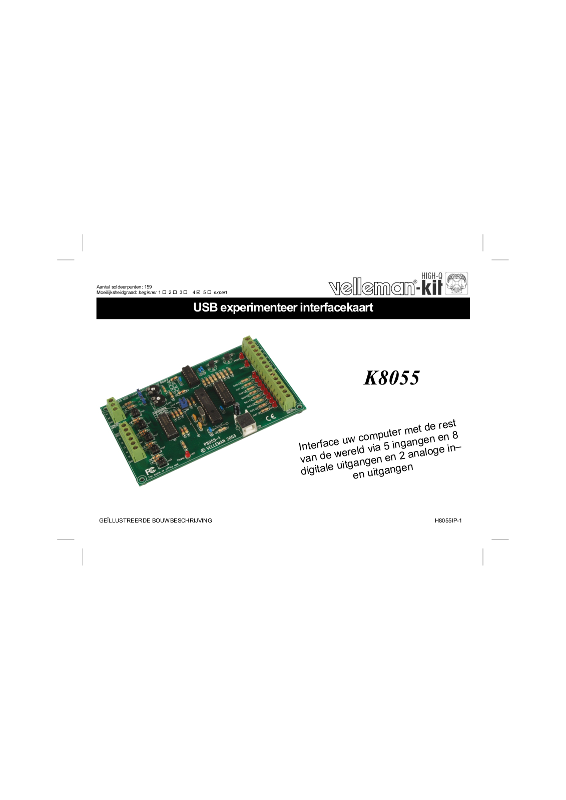 Velleman VM110N User guide