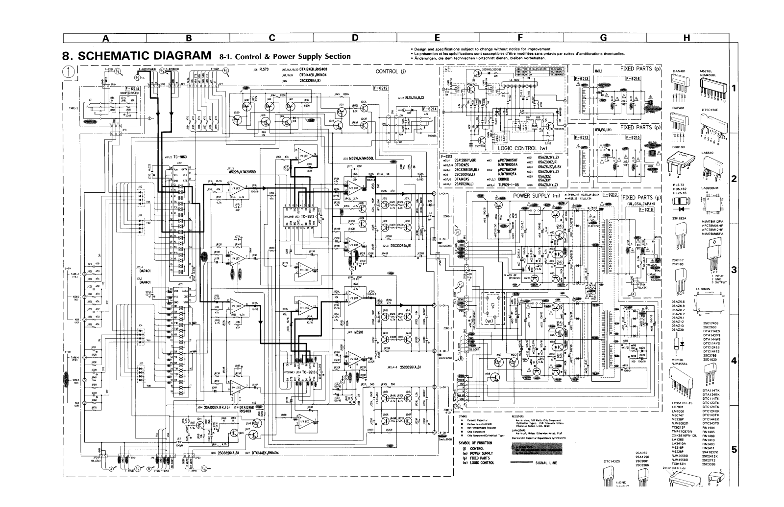 BOSE LIFESTYLE 10 SCH Schematic