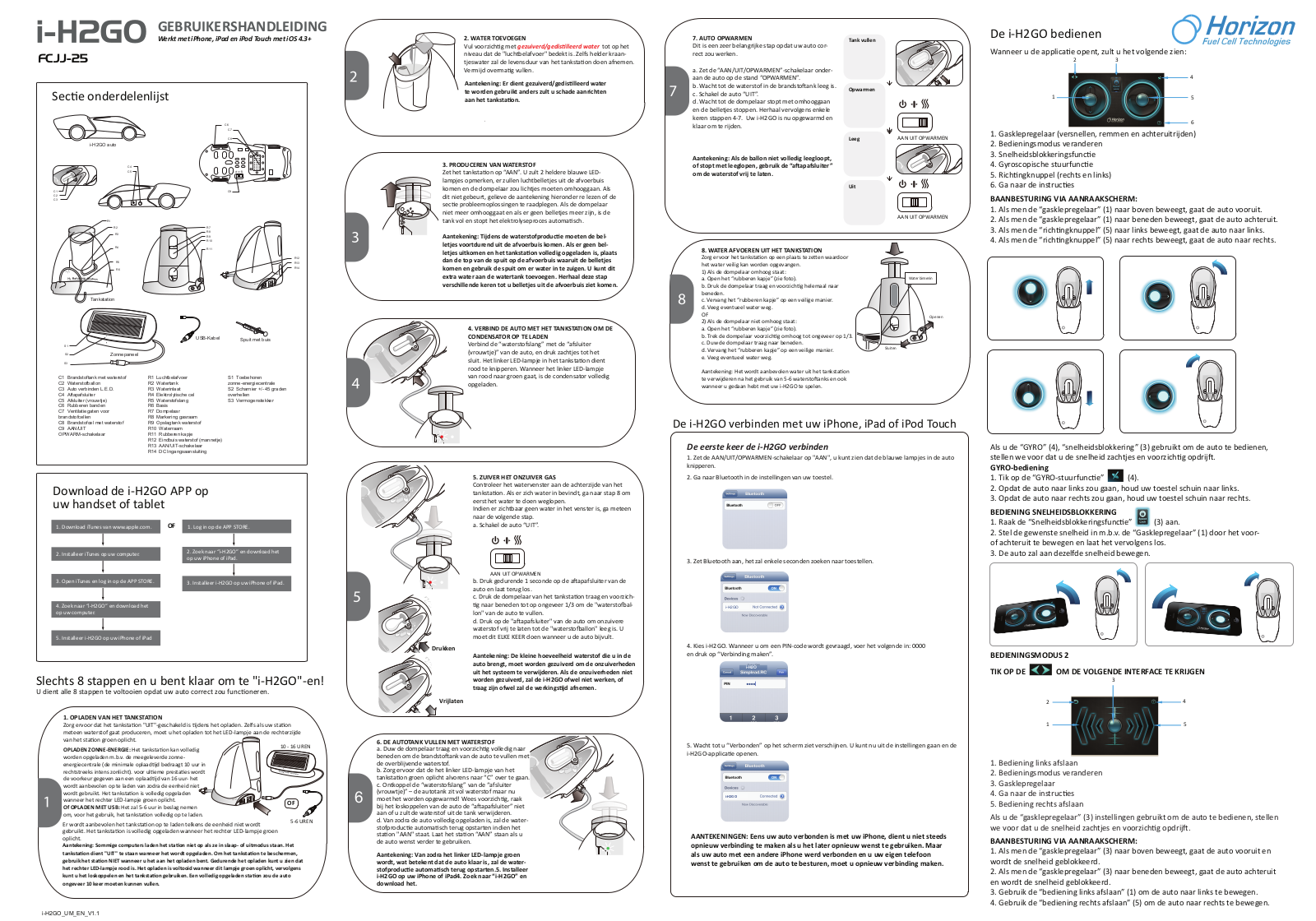 Horizon FCJJ-25 User Manual