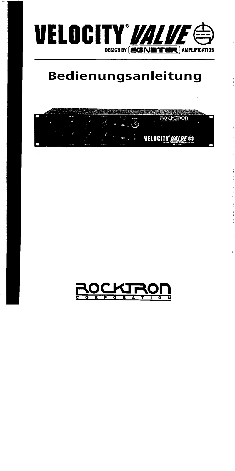 Rocktron VVALVE User Manual