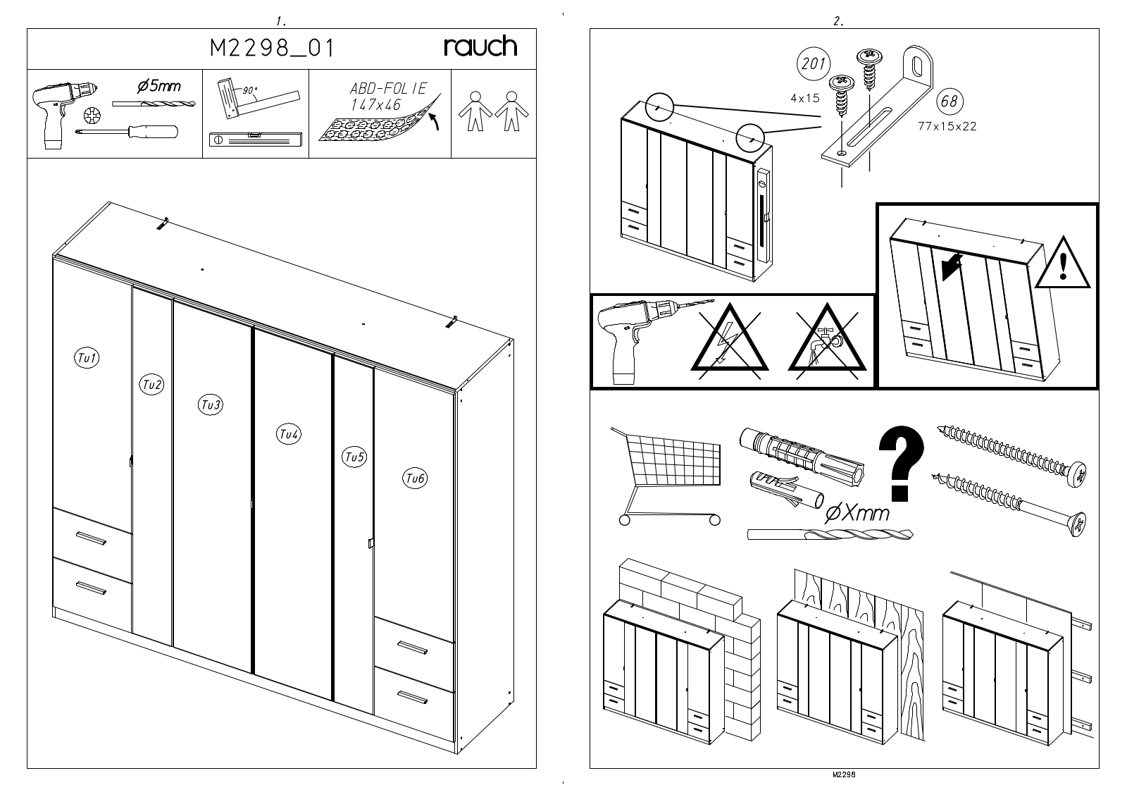 rauch M2298 Assembly instructions - ManualMachine.com