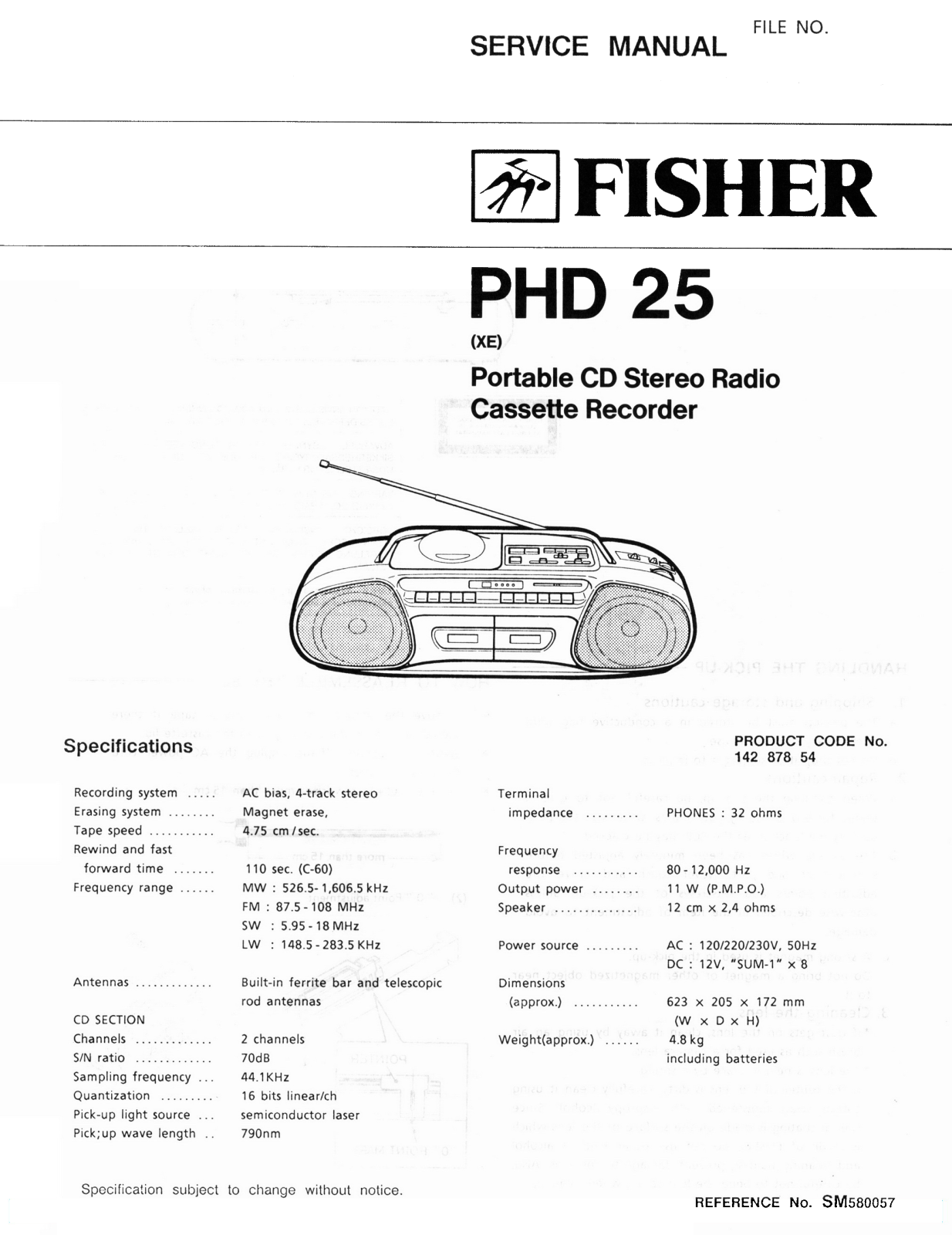 Fisher Radio PHD25 Schematic - ManualMachine.com