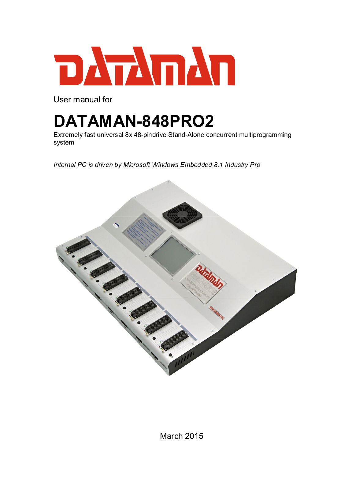 Dataman 848Pro2 User Manual