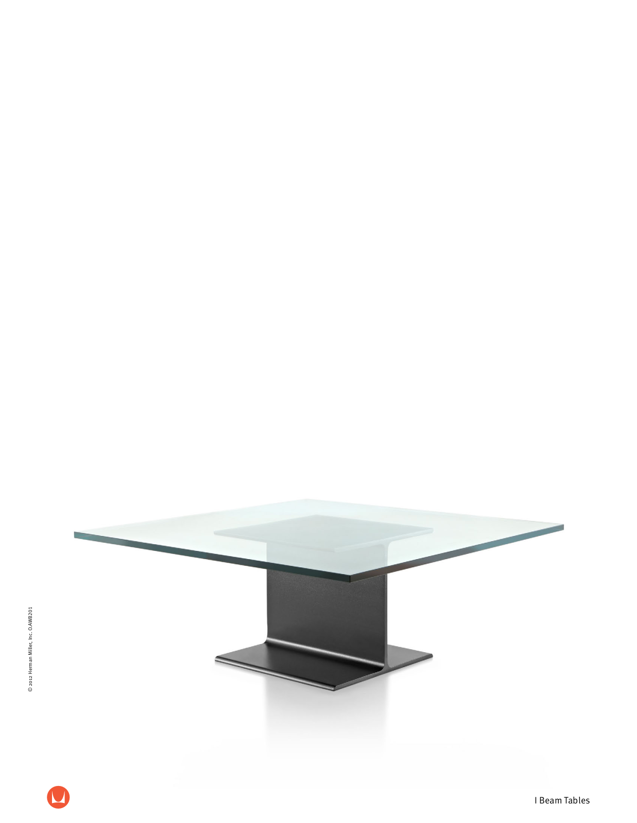 Herman Miller I Beam Tables User Manual