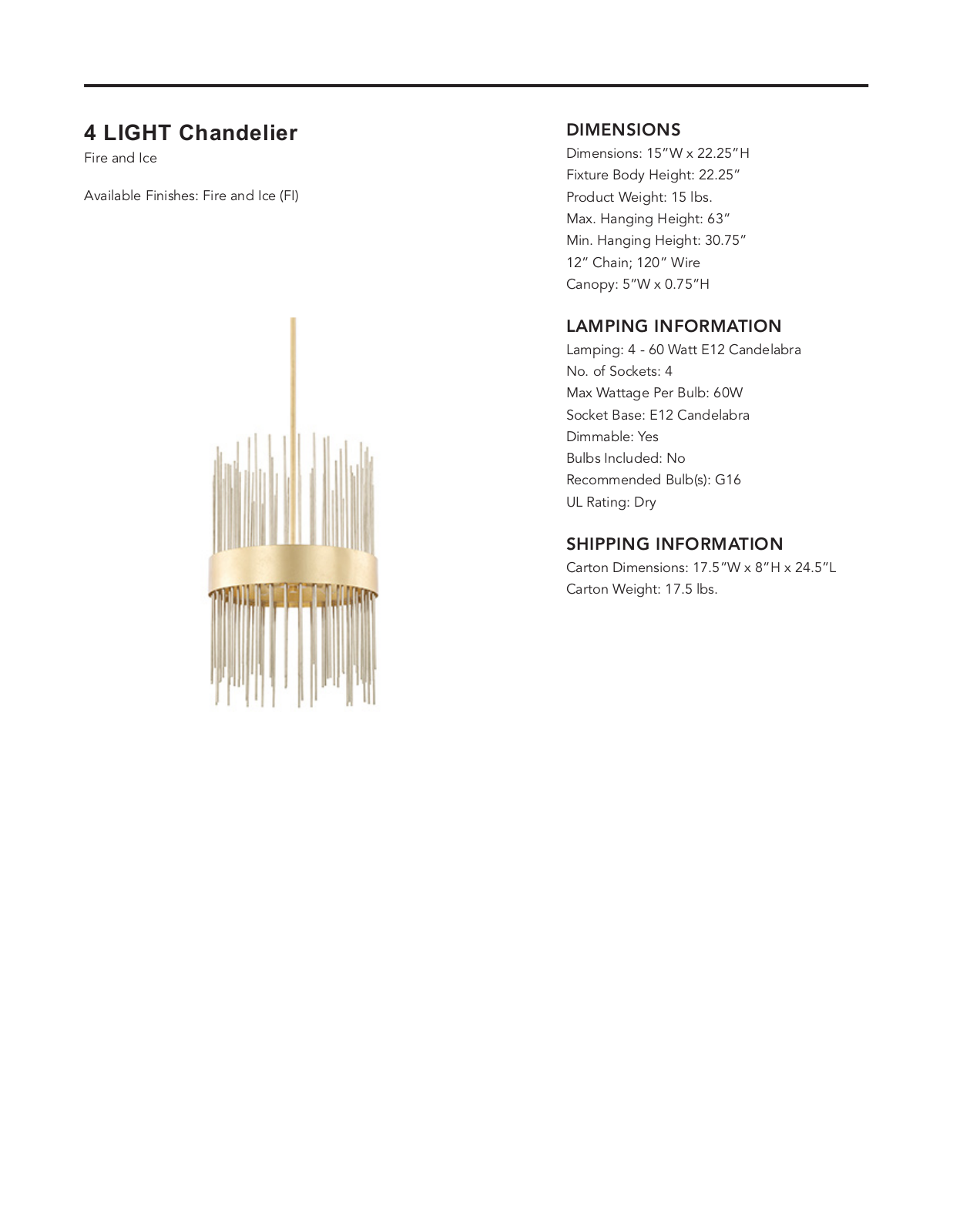 Everly Quinn CPG10215 Specifications - ManualMachine.com