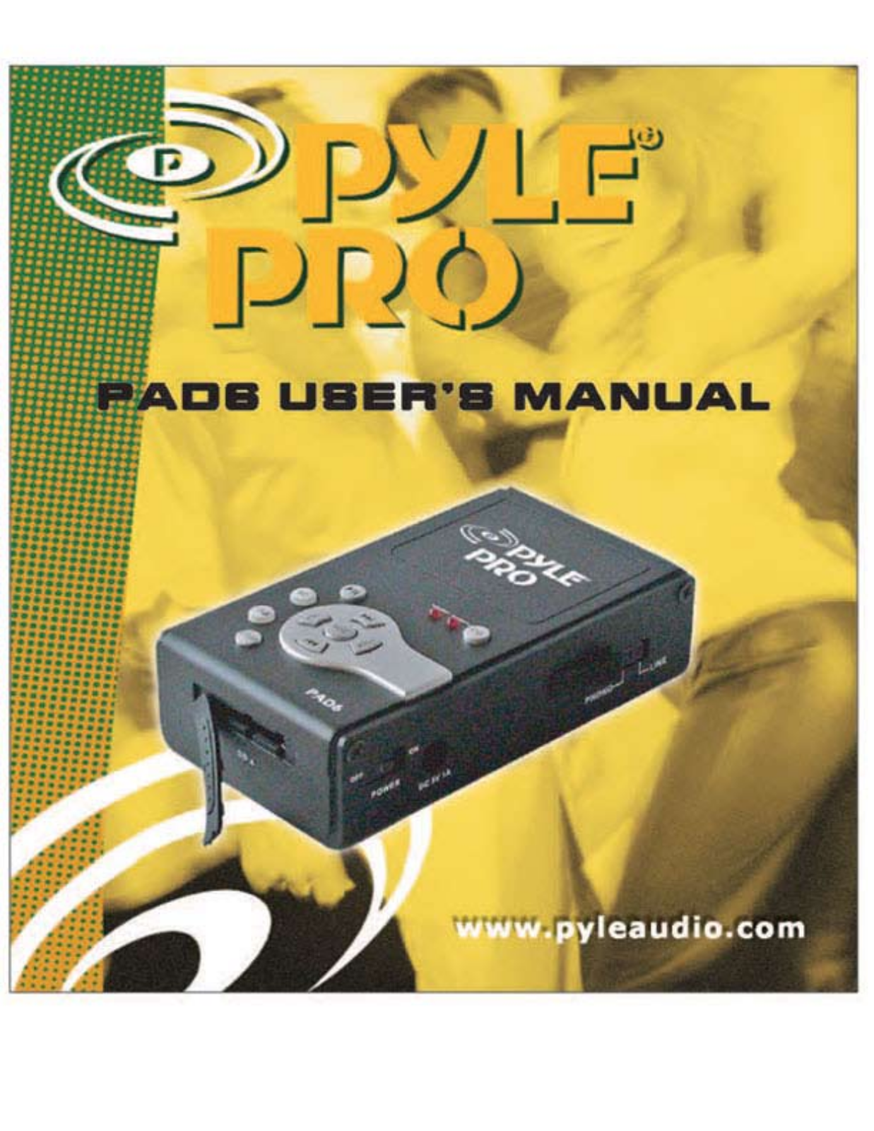 Pyle Pro PAD6 User manual