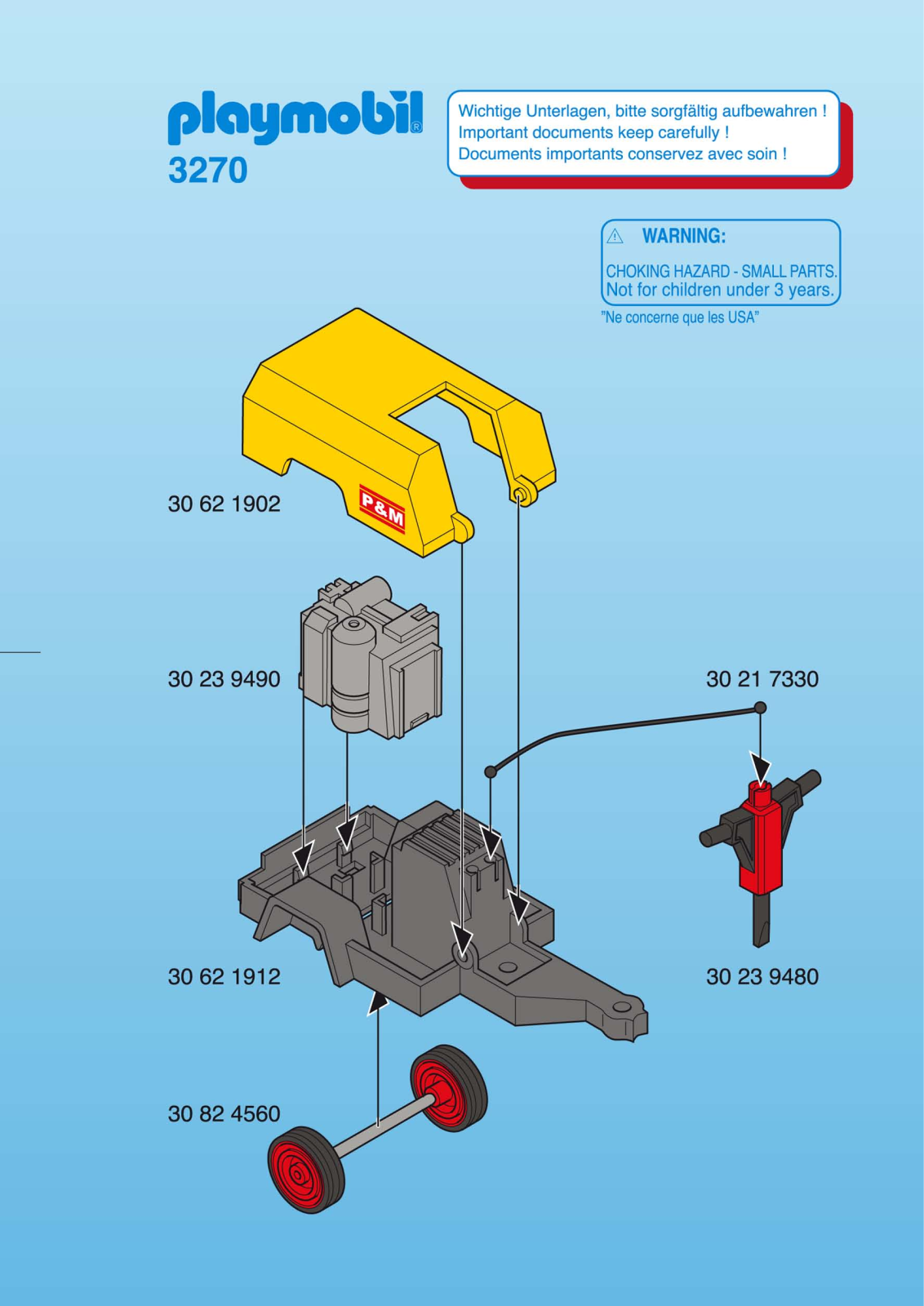 Playmobil 3270 Instructions