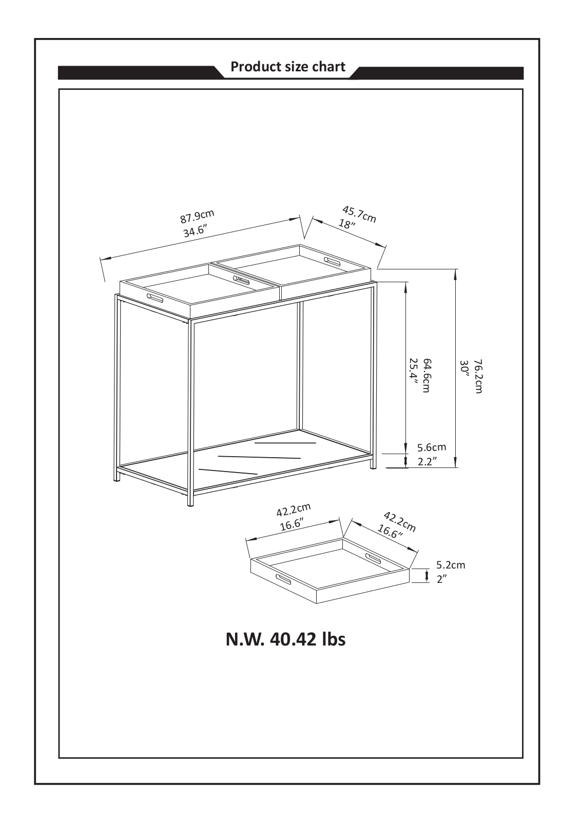Zipcode Design W002232241 Dimensions - ManualMachine.com
