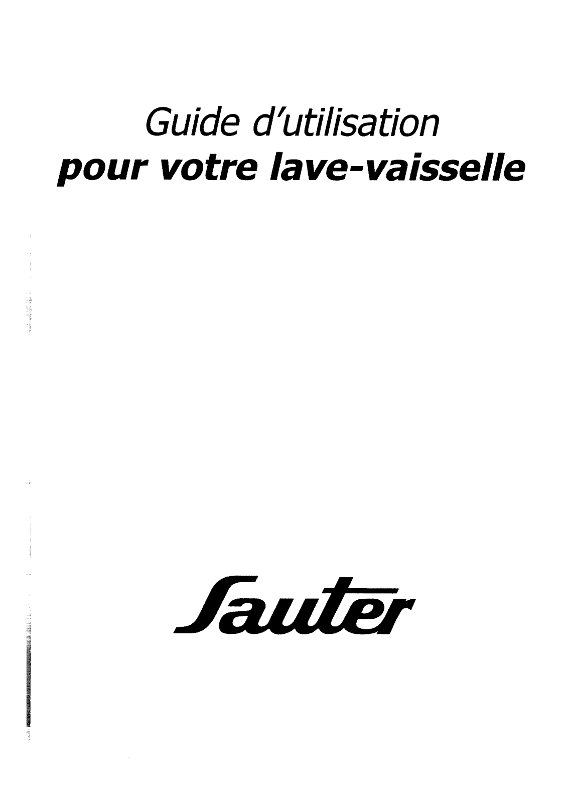 SAUTER SVI 33 User Manual