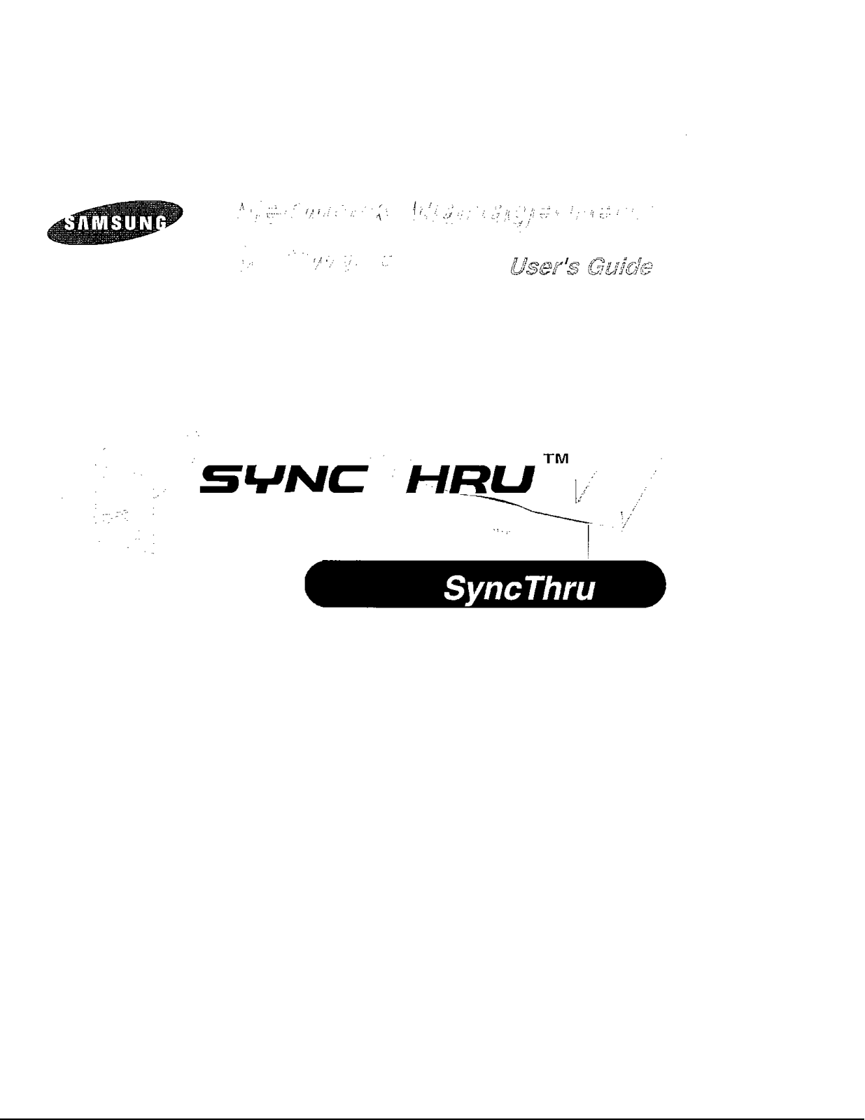 Samsung ML 00LA Users Manual