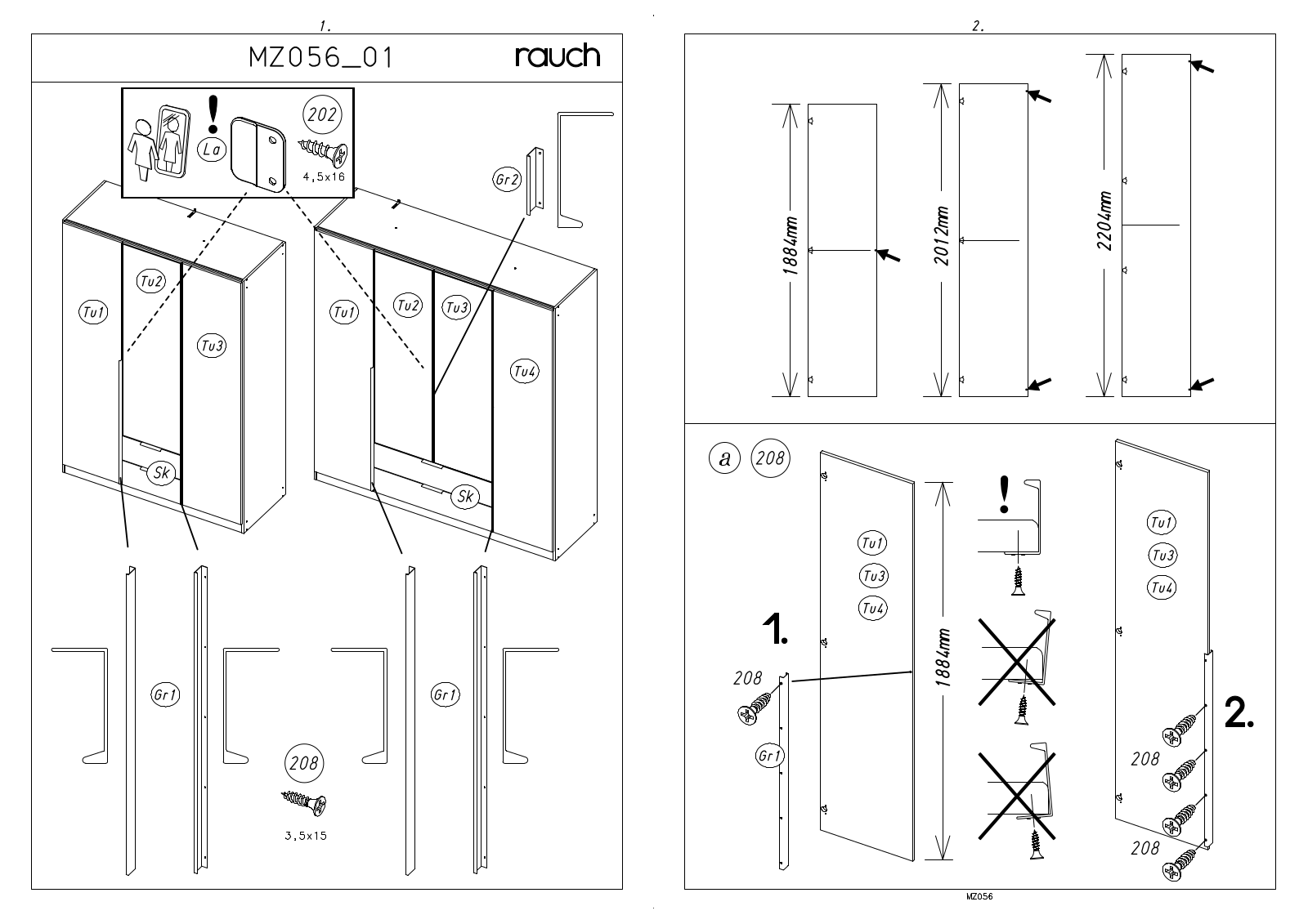 rauch MZ056 Assembly instructions - ManualMachine.com