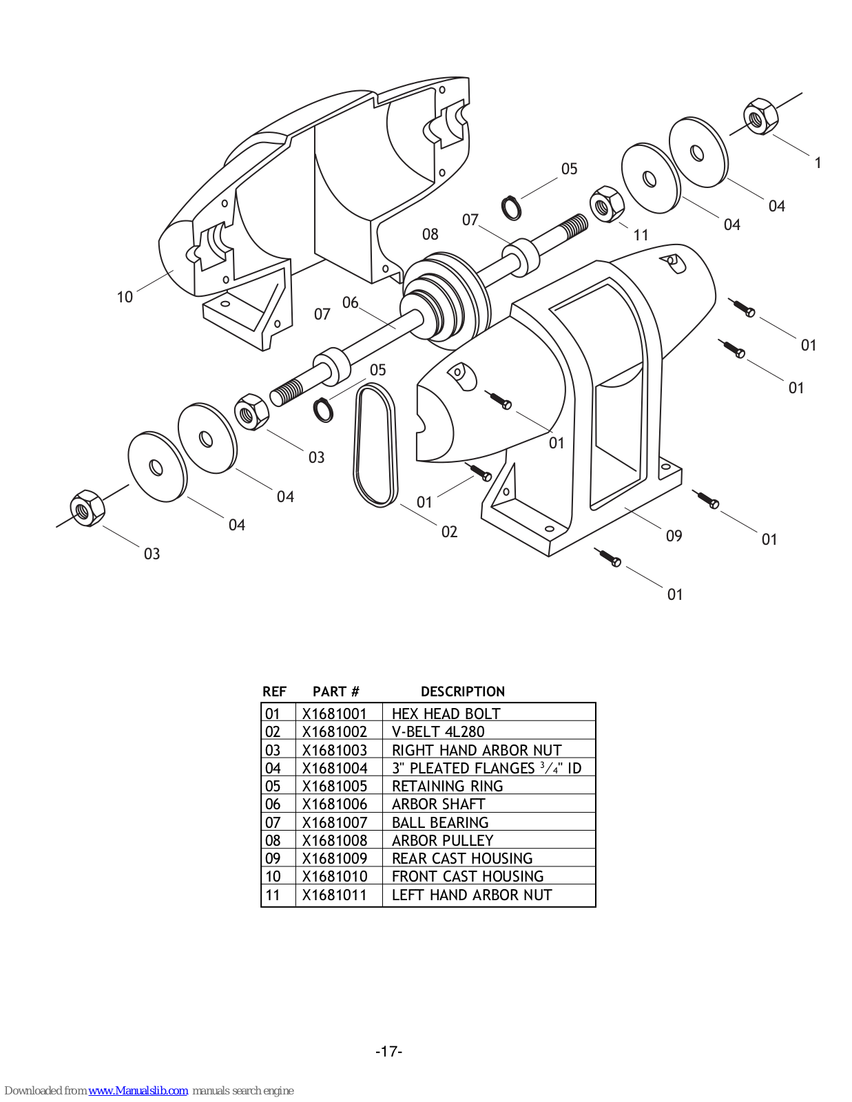 Grizzly H3559 Specifications