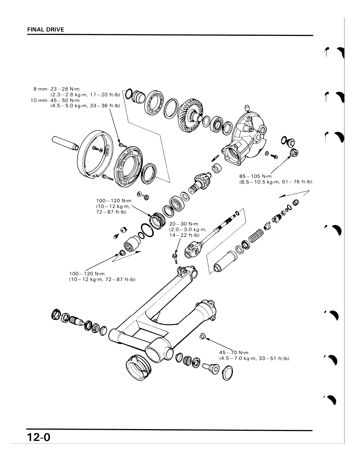 Honda VF700C Magna 1987 Service Manual 87mag 12