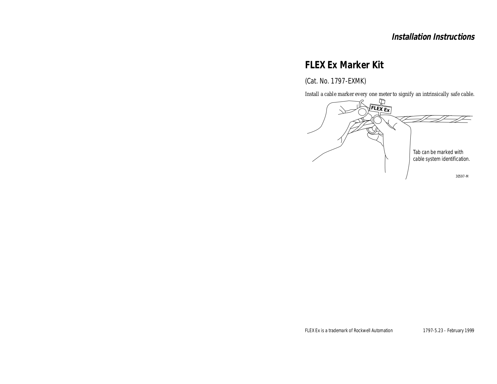 Rockwell Automation 1797-EXMK User Manual