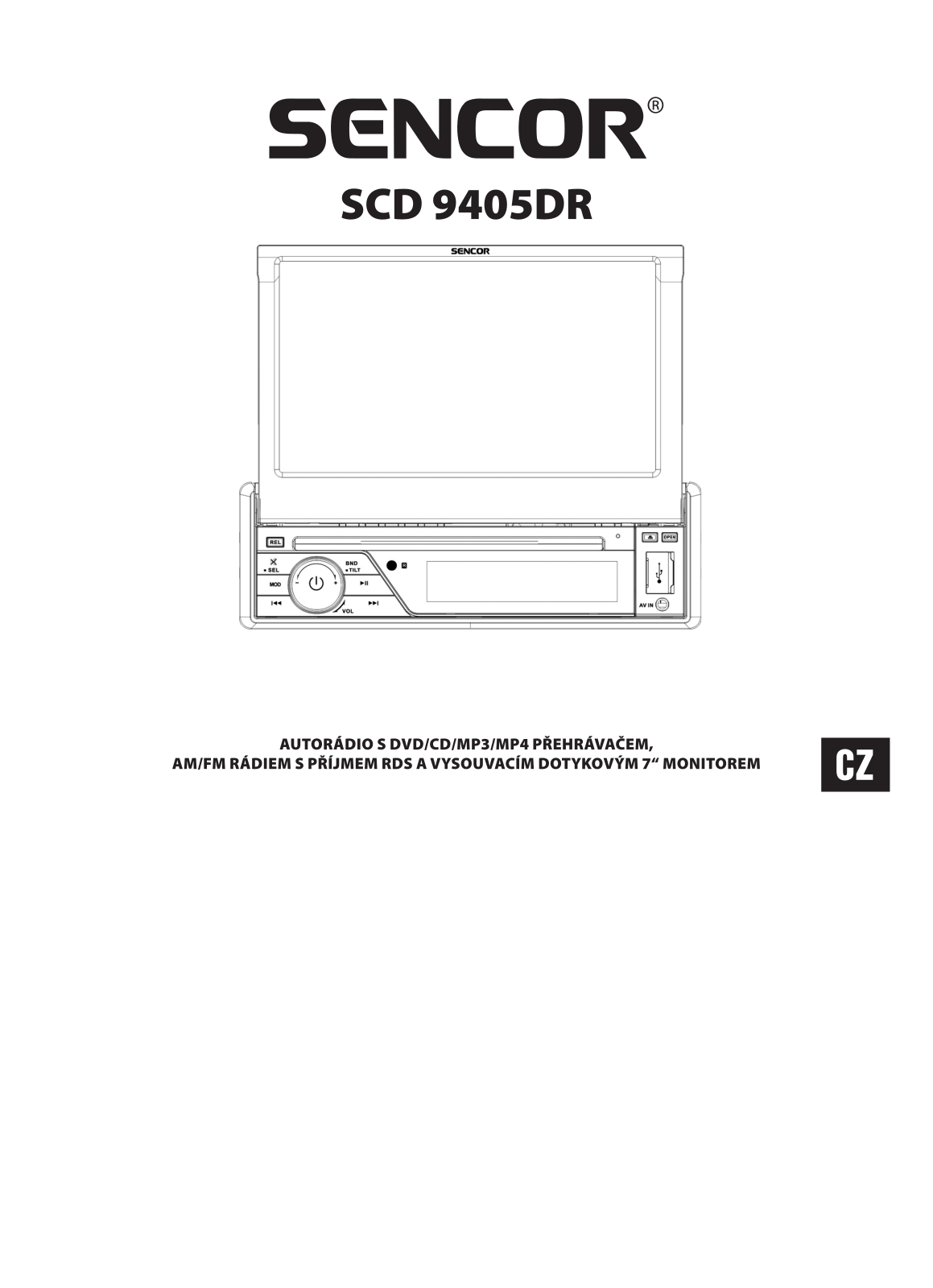 Sencor SCD 9405DR User Manual