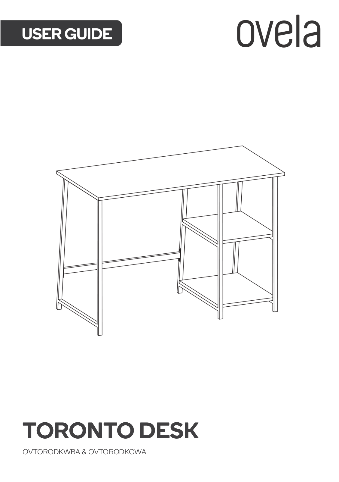 Ovela OVTORODKWBA, OVTORODKOWA User guide - ManualMachine.com